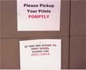 Printing on Random Hilariously Passive-Aggressive College Dorm Room Signs