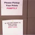 Printing on Random Hilariously Passive-Aggressive College Dorm Room Signs