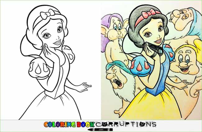 Download 30 Coloring Book Corruptions That Will Taint Your Childhood Cool Dump