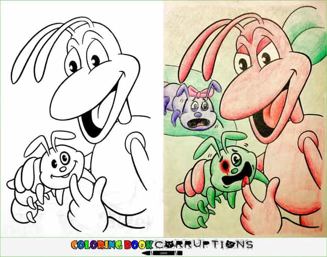 Download 30 Coloring Book Corruptions That Will Taint Your Childhood - ViraLuck