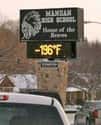 The Coldest Day Of The Year on Random Funny School Sign Mistakes That'll Make You Smile