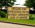 'But Is It Severe Enough? Fine... Admitted.' on Random Funny School Sign Mistakes That'll Make You Smile