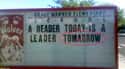 A Leader to Bone Marrow on Random Funny School Sign Mistakes That'll Make You Smile