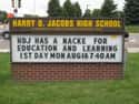 A NACKE For IT on Random Funny School Sign Mistakes That'll Make You Smile