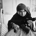 106-year-old Armenian woman protecting her home with an AK-47. on Random Powerful Photos of Women Who Changed History