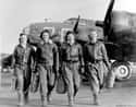 Female pilots leaving their B-17. on Random Powerful Photos of Women Who Changed History