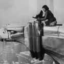 Margaret Bourke-White, a photographer, climbing the Chrysler Building. on Random Powerful Photos of Women Who Changed History