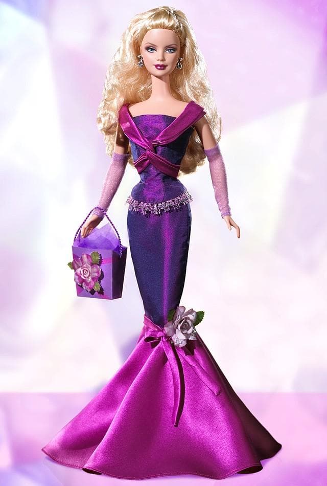 green emerald velvet dress Barbie Dress Sewing Pattern main image 0