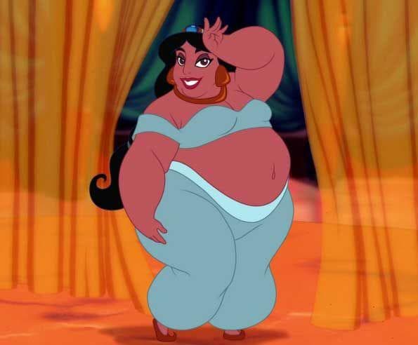 24 Fat Versions of Your Favorite Cartoon Characters