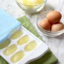 Freeze Leftover Egg Whites on Random Awesome Kitchen Hacks and Cooking Tips