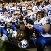 Highlands wins 22nd official KHSSA state football title, beating Collins 47-0 (2012)