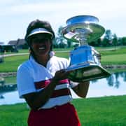 Nancy Lopez wins her third and final LPGA Championship at Kings Island Golf Course in Mason (1988)
