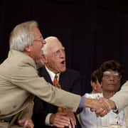 Sparky Anderson, Tony Perez, Marty Brennaman and Bid McPhee are enshrined in the Baseball Hall Of Fame (2000)