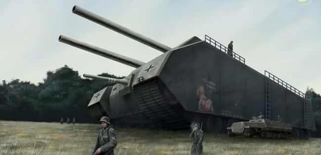 Gigantic Mega Tanks is listed (or ranked) 10 on the list Secret Technologies Invented by the Nazis