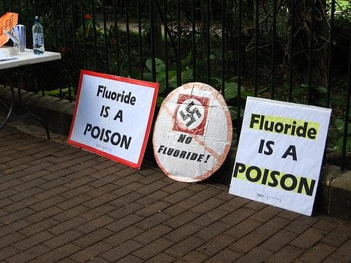 Fluoride is listed (or ranked) 19 on the list Secret Technologies Invented by the Nazis
