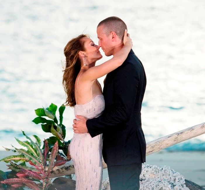 Ashley Hebert and J.P. Rosenbaum