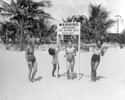 A Beach In Miami, 1930s on Random Incredible Vintage Photos