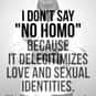 No Homo is listed (or ranked) 16 on the list The Most Annoying Words (and Phrases) of 2014