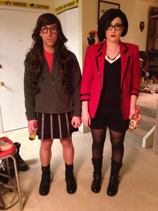 Daria and Jane as a Couples' Costume