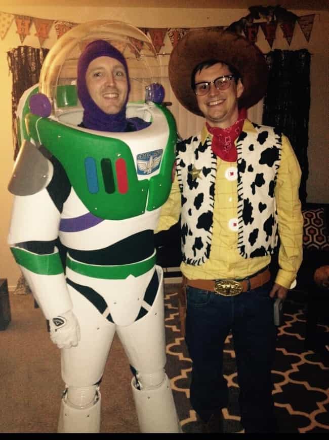 Look, It's Woody and Buzz Lightyear!