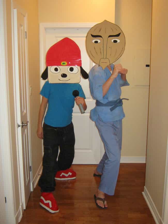 Parappa the Rapper and Chop Chop Master Onion!