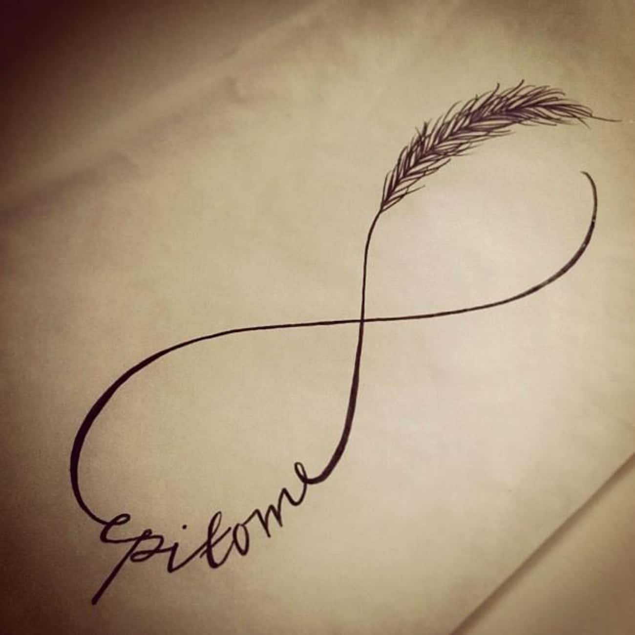 Feather Infinity Tattoos