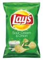Sour Cream and Onion Chips on Random Very Best Snacks to Eat Between Meals