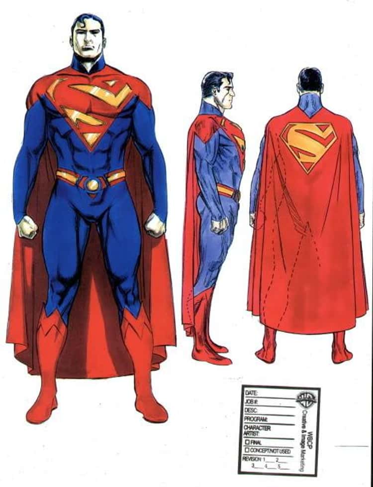 superman different costumes