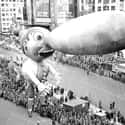 A Bulbous-Nosed Pinocchio on Random Creepiest Macy's Thanksgiving Day Parade Balloons