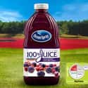 Ocean Spray 100 Percent Juice Cranberry Concord Grape on Random Best Ocean Spray Flavors