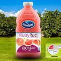 Ocean Spray 100 Percent Juice Ruby Red Grapefruit Blend on Random Best Ocean Spray Flavors