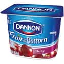 Cherry Fruit on the Bottom on Random Best Dannon Yogurt Flavors