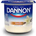 Dannon Classics Vanilla on Random Best Dannon Yogurt Flavors