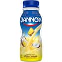 Dannon Drinks Pina Colada on Random Best Dannon Yogurt Flavors