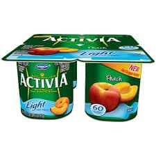 Peach Activia Light on Random Best Activia Flavors