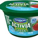 Peach Activia Greek Light on Random Best Activia Flavors