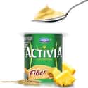 Pineapple and Cereal Activia Fiber on Random Best Activia Flavors