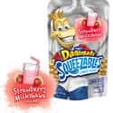 Strawberry Milkshake Danimals Squeezables on Random Best Danimals Yogurt Flavors