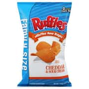 Cheddar and Sour Cream Ruffles