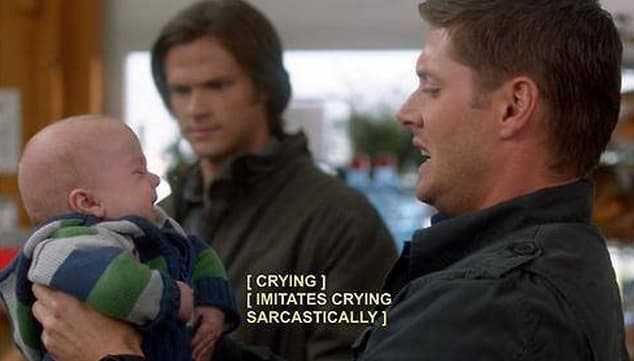 Stupid Baby, Serves Him Right is listed (or ranked) 19 on the list 61 Hilarious Closed Caption FAILs