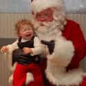 This Kid ;-) on Random Kids Who Are Terrified of Santa Claus