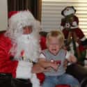 You're not my dad! on Random Kids Who Are Terrified of Santa Claus