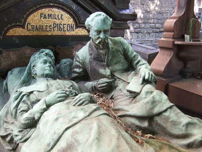 Elaborate Gravestone In ... is listed (or ranked) 4 on the list Weirdly Fascinating And Bizarre Gravestones From Around The World