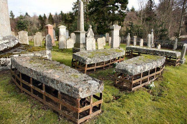 A Cage Intended To Protect Aga is listed (or ranked) 6 on the list Weirdly Fascinating And Bizarre Gravestones From Around The World
