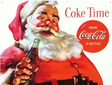 Santa Claus Started as a Coca- is listed (or ranked) 12 on the list The Biggest Christmas Myths and Legends, Debunked