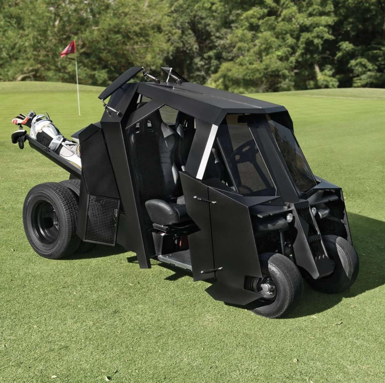 A Batman-Inspired Golf Cart