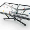 A Super Modern Glass Pool Table on Random Most Expensive Christmas Gifts Money Can Buy