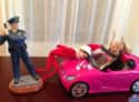 Barbie's Crying Couldn't Get Them Out Of This One on Random Funny Photos of Elf on the Shelf Gone Bad