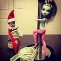 Elf's Night Out on Random Funny Photos of Elf on the Shelf Gone Bad