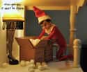 The Last Year They Ordered All Of Their Gifts Online on Random Funny Photos of Elf on the Shelf Gone Bad
